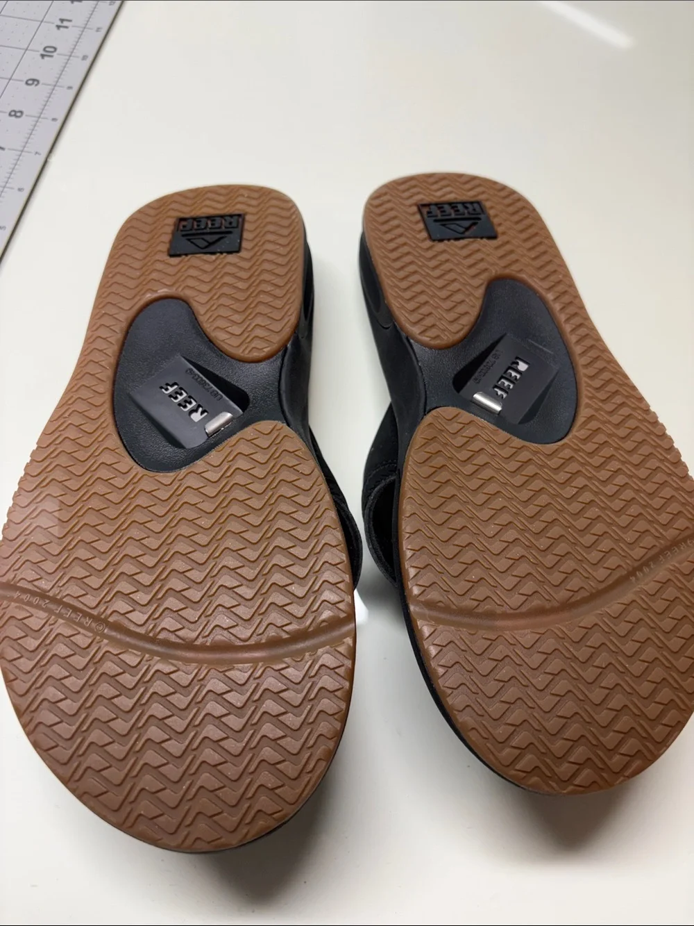 Reef Black Men's Casual Thong Sandals
